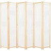 Kambario pertvara, 6 d., kreminės sp., 240x170x4cm, audinys