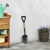 Spade Juoda 68,5 cm Galingas padengtas plienas ir kietas medis