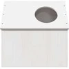 Cat House Balta 41x50x50 cm Pušies masyvo