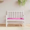 Kėdės pagalvėlė Rožinė 120 x 50 x 3 cm Oksfordo audinys