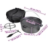 Ketaus puodas Dutch Oven 11,3 l, su priedais