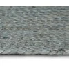 Kilimas, alyv. žal. sp., 150cm, džiutas, apval., rankų darbo