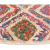 Kilimas, spalvotas, 120cm skersmens, neslystantis, plaunamas