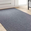 Kilimėlio bėgimo kilimas Šviesiai pilka 80 x 250 cm audinys