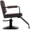 Activeshop Kirpyklos kėdė Gabbiano Professional Hairdressing Chair Katania Loft Old Leather Dark Brown