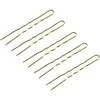 Activeshop Kirpyklų plaukų kuodeliai E-57 120 vnt. 5,6 cm aukso
