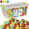 Meli Construction Blocks Waffles Basic Letters 1200-pieces with letters ZA5668
