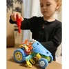 Konstruktorių rinkinys 6 in 1 transporto priemonės WOOPIE 118 detalių STEM