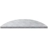 Laiptų danga 10 pcs Sidabro 60 x 18 x 2,5 cm Aliuminis