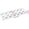 Laiptų danga 5 pcs Sidabro 60 x 18 x 2,5 cm Aliuminis