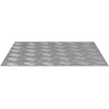 Laiptų danga Kvadrato 2 pcs Sidabro 50 x 50 cm Aliuminis