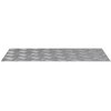 Laiptų danga Stačiakampio 2 pcs Sidabro 80 x 40 cm Aliuminis