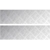 Laiptų danga Stačiakampio 2 pcs Sidabro 70 x 20 cm Aliuminis