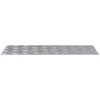 Laiptų danga Stačiakampio 2 pcs Sidabro 80 x 30 cm Aliuminis