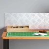 Laiptų danga Stačiakampio 2 pcs Sidabro 50 x 20 cm Aliuminis