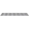 Laiptų danga Stačiakampio 2 pcs Sidabro 50 x 20 cm Aliuminis