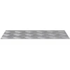 Laiptų danga Stačiakampio 2 pcs Sidabro 40 x 20 cm Aliuminis
