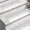 Laiptų danga Stačiakampio 4 pcs Sidabro 70 x 30 cm Aliuminis