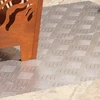 Laiptų danga Stačiakampio 4 pcs Sidabro 70 x 40 cm Aliuminis