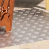 Laiptų danga Stačiakampio 4 pcs Sidabro 80 x 50 cm Aliuminis