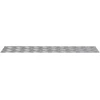 Laiptų danga Stačiakampio 4 pcs Sidabro 80 x 20 cm Aliuminis