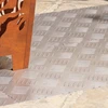 Laiptų danga Stačiakampio 4 pcs Sidabro 100 x 40 cm Aliuminis