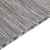 Lauko kilimėlis, rudas ir mėlyna, 160x230cm, plokščio pynimo