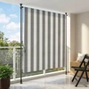 Lauko Ritininė Žaliuzė Antracito ir baltos 200 x 270 cm