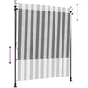 Lauko Ritininė Žaliuzė Antracito ir baltos 120 x 270 cm