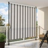 Lauko Ritininė Žaliuzė Antracito ir baltos 150 x 270 cm