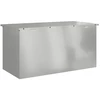 Sodo saugojimo pagalvių dėžė Galvanizuotas plienas 220 L