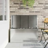 Sodo saugojimo pagalvių dėžė Galvanizuotas plienas 220 L