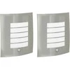 Pakabinamas šviestuvas Lauko sieninė lemputė 2 pcs Sidabro 23.5 x 9 x 26 cm