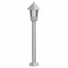 Lauko šviestuvai, 3vnt., sidabriniai, 80cm, plienas