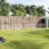 Lauko voljeras šunims, 4x4x1m, galvanizuotas plienas