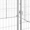 Lauko voljeras šunims, galvanizuotas plienas, 33,88m²