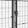 Lauko voljeras šunims su stogu, plienas, 26,62m²
