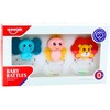 Lean Toys Barškučių kramtukų rinkinys vaikams