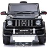 Vienvietis vaikiškas elektromobilis Lean Cars Mercedes G63 AMG, juodas