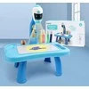 Lean Toys Mėlynas 2-in-1 mini projektorius vaikams
