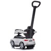 Lean Toys Paspiriamas automobilis Mercedes 3in1 baltas