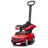 Lean Toys Paspiriamas automobilis Mercedes 3in1 raudonas