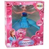 Lean Toys Ranka valdoma stebuklinga mėlyna fėja skraidanti lėlė