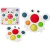 Lean Toys Sensorinė krabo formos lenta vaikams