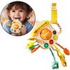Lean Toys Sensorinis žaislas kūdikiams 3in1