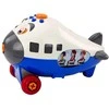 Lean Toys Mėlynas Vaikiškas Lėktuvas su Surinkimo Įrankiais