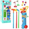 Lean Toys Vaikiškas golfo rinkinys su ratukais