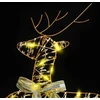 LED elniai 2 vnt. 40 LED Šilta balta 44 x 18 x 65,5 cm PET