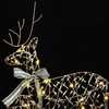 LED elniai 3 vnt. 60 LED Šilta balta 44,5 x 18 x 66 cm PET