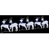 LED elniai 6 pcs Balta audinys